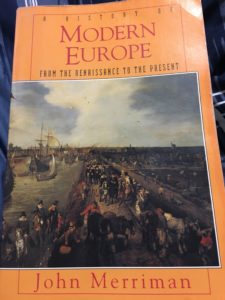 History of Modern Europe cover