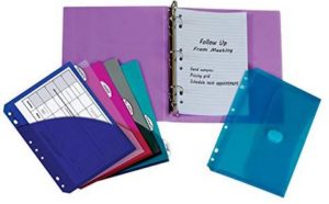 Mini three ring binder